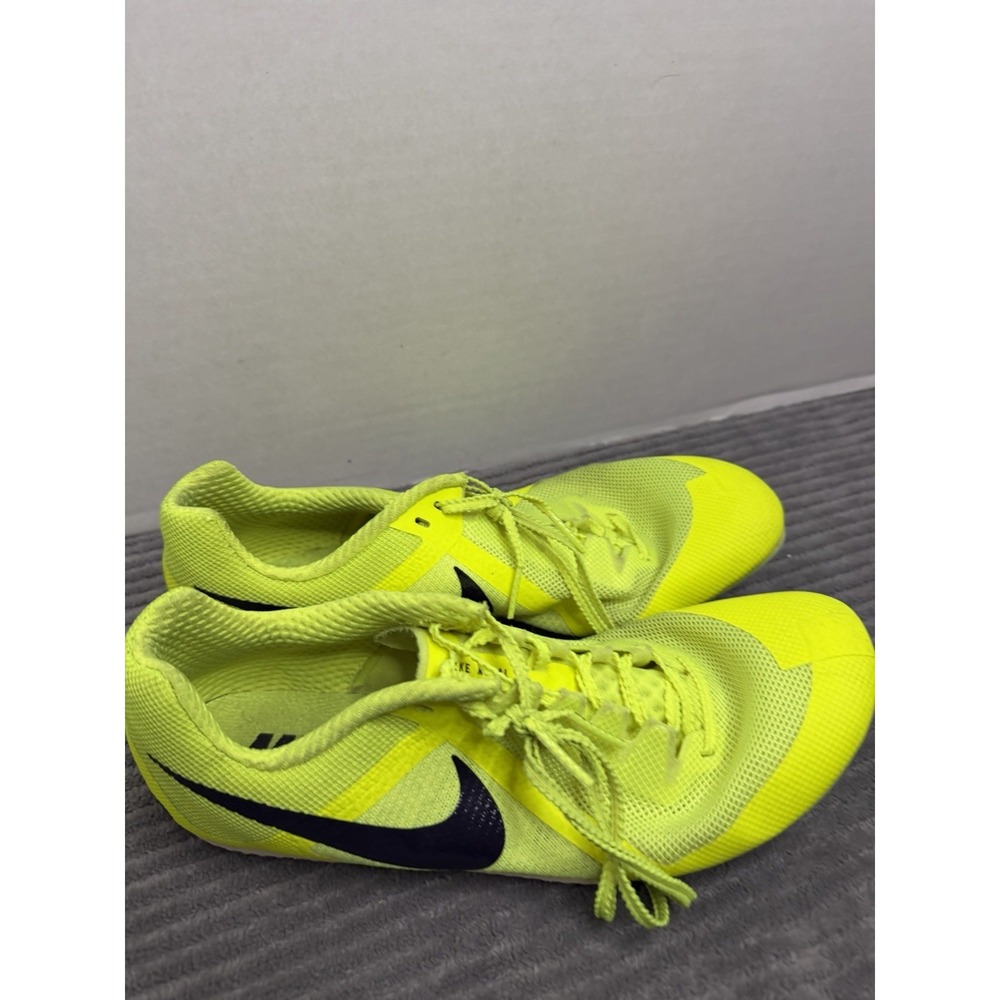 Nike Zoom Rival Sprint Track & Field Shoes Mens 7.5 Spikes Volt Yellow - Picture 3 of 10